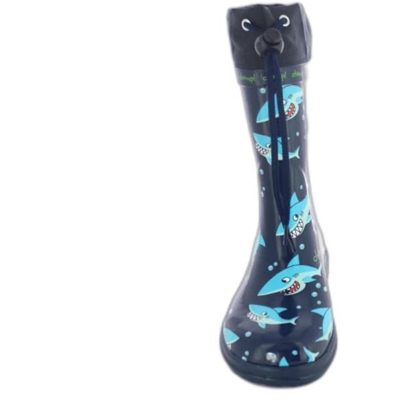 Beck Rubberlaars Haaien Donkerblauw - Afbeelding 2