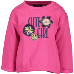 BLUE SEVEN Girl S Baby Sweatshirt Magenta