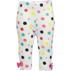BLUE SEVEN Girls Capri-broek Witte Stippen