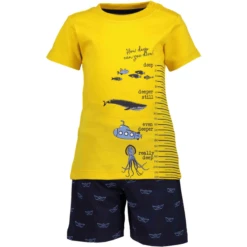BLUE SEVEN Girls Set Van 2 T-shirt + Shorts Dooier