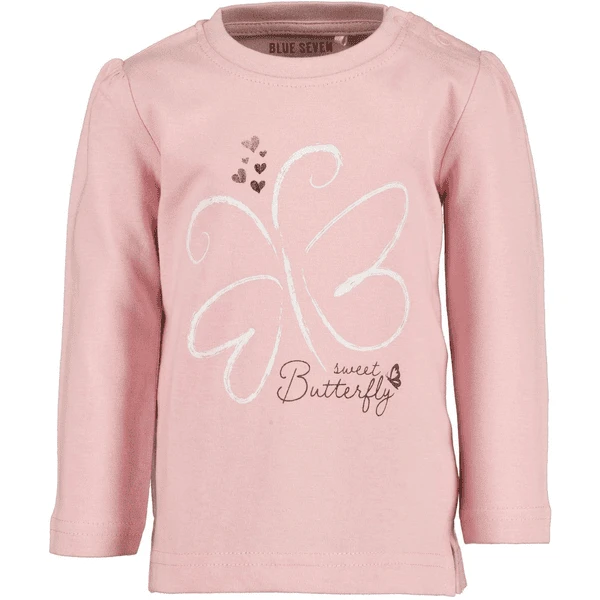 BLUE SEVEN Lange Mouw Shirt Roze