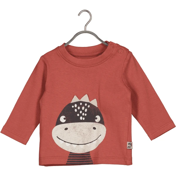 BLUE SEVEN Overhemd Met Lange Mouwen Baksteen - Afbeelding 3