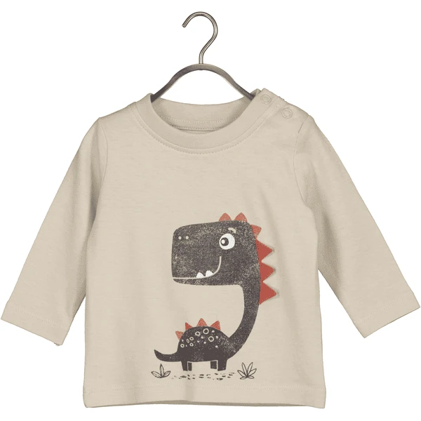 BLUE SEVEN Shirt Met Lange Mouwen Kiezelsteen - Afbeelding 3