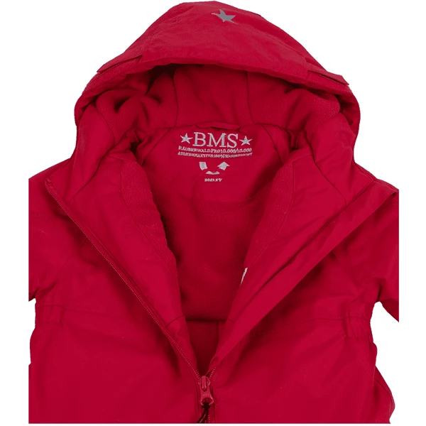 BMS Overall Met Kap "BabyTodd`s" Rood - Afbeelding 4