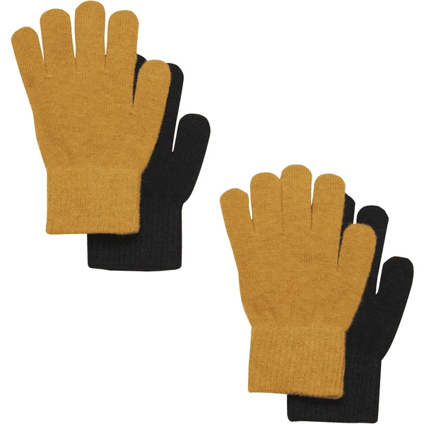CeLaVi Handschoenen 2-pack Mineraal Yellow - Afbeelding 2