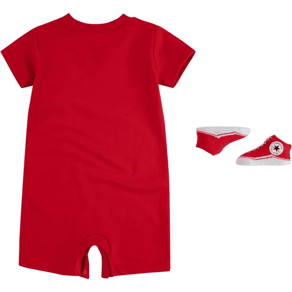 Converse Romper En Sok Set Rood - Afbeelding 2