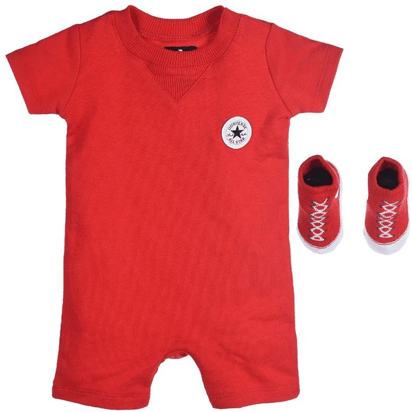 Converse Romper En Sok Set Rood - Afbeelding 4