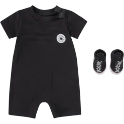 Converse Romper En Sok Set Zwart