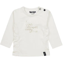 Dirkje Shirt Met Lange Mouwen Uit White