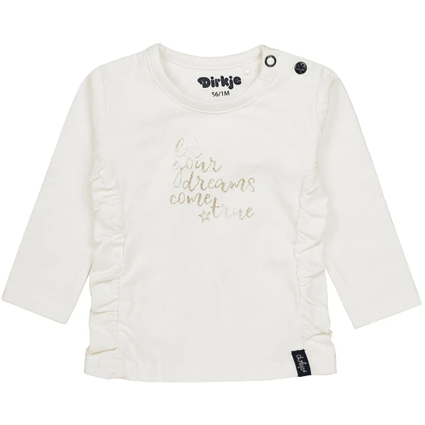 Dirkje Shirt Met Lange Mouwen Uit White