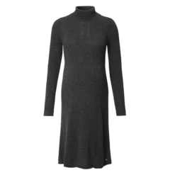 ESPRIT Moederschapsjurk Met Lange Mouwen Asfalt Grijs Melange