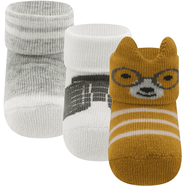 Ewers Baby Sokken 3 Pak Beer - Afbeelding 2