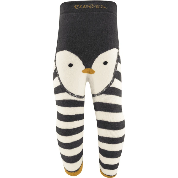 Ewers Babymaillot Pinguïn Pomotief Steengrijs - Afbeelding 2