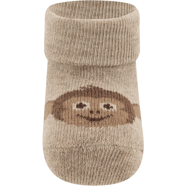 Ewers First Baby Socks 6-Pack Monkey - Afbeelding 4