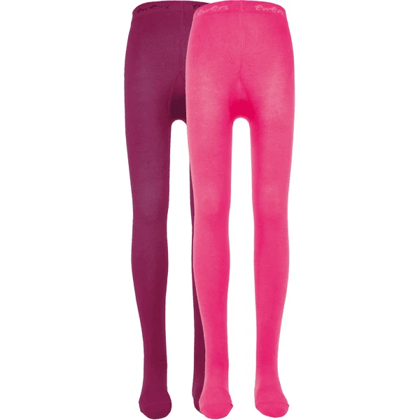 Ewers Kindermaillot 2-pack Uni Roze - Afbeelding 3