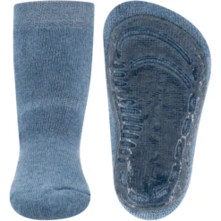 Ewers Stopper Socks Softstep Uni Jeans Melange