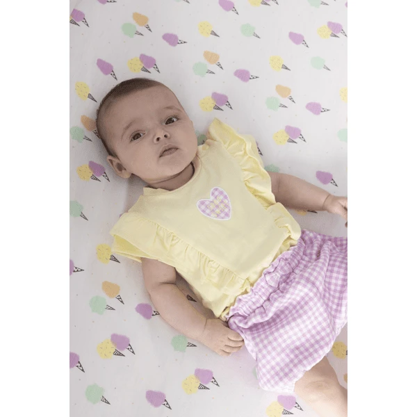 Feetje Ballon Shorts Cotton Snoepje Paars - Afbeelding 4