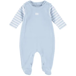 FEETJE Boys Romper Set Blauw Olifant