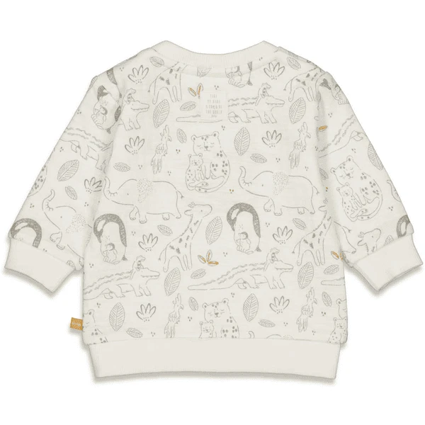 Feetje Feetje Sweatshirt Welcome Tot Earth Uit White - Afbeelding 2