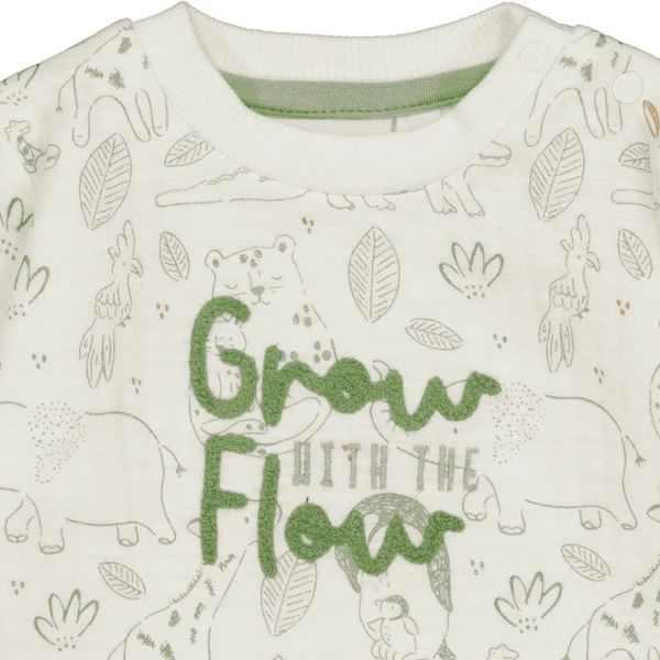 Feetje Feetje Sweatshirt Welcome Tot Earth Uit White - Afbeelding 3