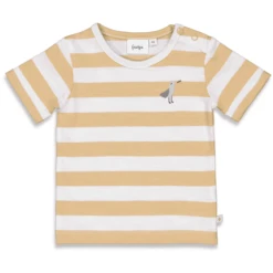 Feetje Gestreept T-shirt Stranddagen Sand Melange