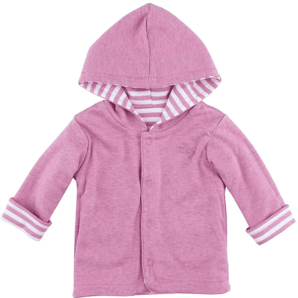 Feetje Girl S Omkeerbaar Jack Met Capuchon Roze Melange - Afbeelding 4