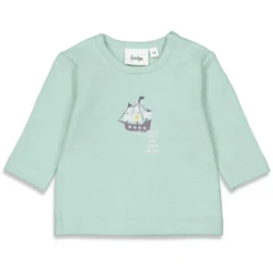 Feetje Lange Mouw Shirt Tiny Pirate Mint