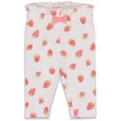 Feetje Leggings Berry Sweet Wit