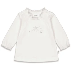 Feetje Long Sleeve Shirt Falling For You Off White