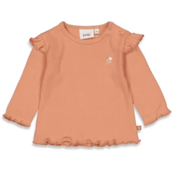 Feetje Long Sleeve Shirt So Very Loved Donker Roze