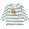 Feetje Long Sleeve Shirt Striped Keep On Smiling Natuur