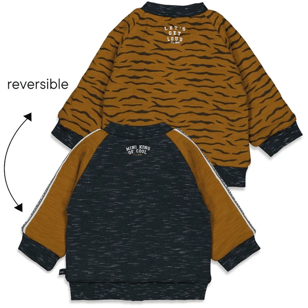 Feetje Omkeerbaar Jack King Of Cool Marine Melange - Afbeelding 2