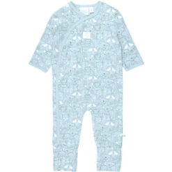 Feetje Pyjama Met Klapvoet We Are Family Blue