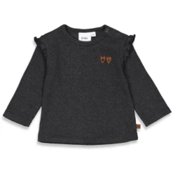 Feetje Shirt Lange Mouw Wild Antraciet Melange