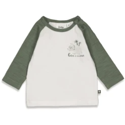 Feetje Shirt Met Lange Mouwen Cool-A-Saurus Natuur