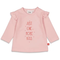 Feetje Shirt Met Lange Mouwen, Zooo Schattig Roze