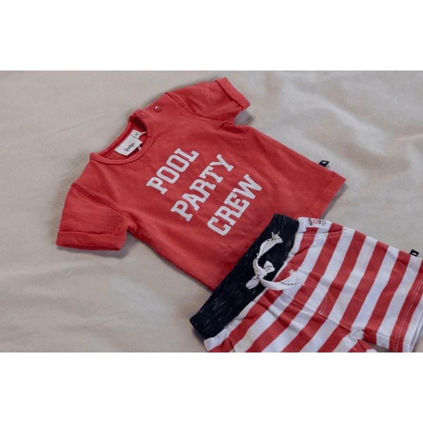Feetje Shorts Blub Club Rood - Afbeelding 3