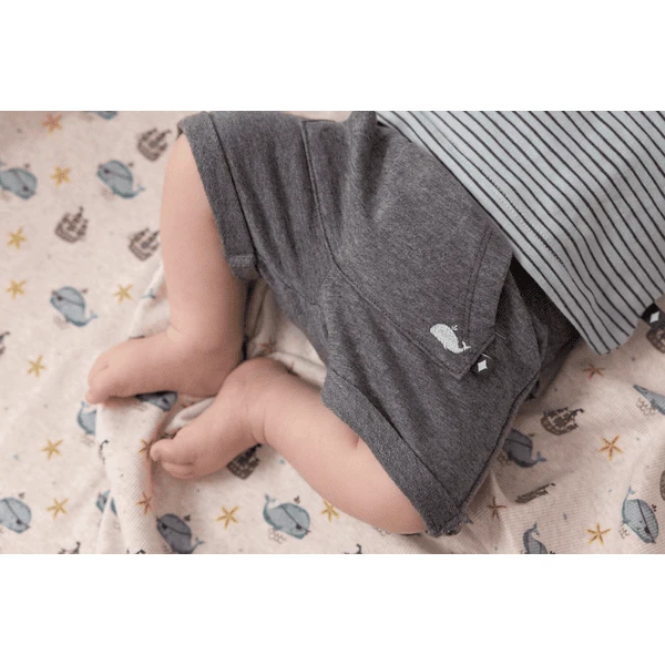 Feetje Shorts Piraatje Antraciet GemĂȘleerd - Afbeelding 3