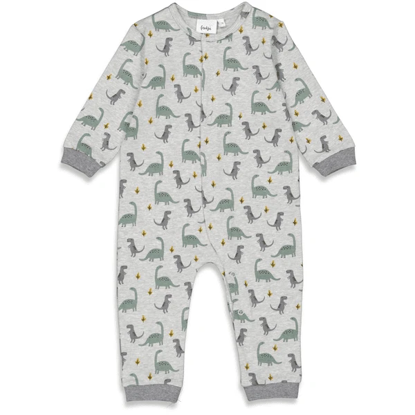 Feetje Slaap Overall Premium Dino Grijs GemĂȘleerd - Afbeelding 3