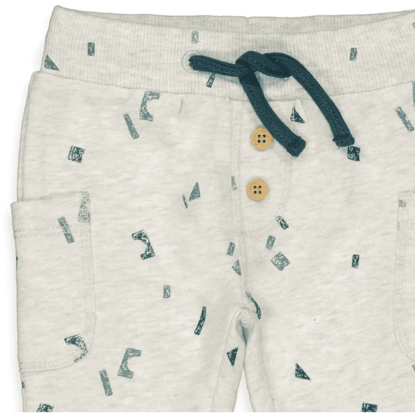 Feetje Sweatbroek Familie Grijs GemĂȘleerd - Afbeelding 4