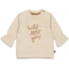 Feetje Sweatshirt Wild At Heart Off White Melange