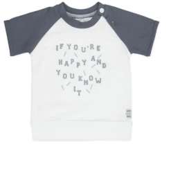 Feetje T-Shirt Je Bent Zo Blij Dat Je Zo Blij Bent Met Een Witte Glimlach...