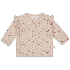 Feetje Wikkel Shirt Falling For You Zand Gemêleerd