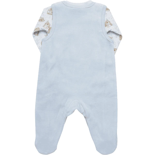 Fixoni Body & Velours Romper Hemelsblauw - Afbeelding 2