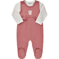 FIXONI Body Lange Mouw 2-delig Dusty Rose