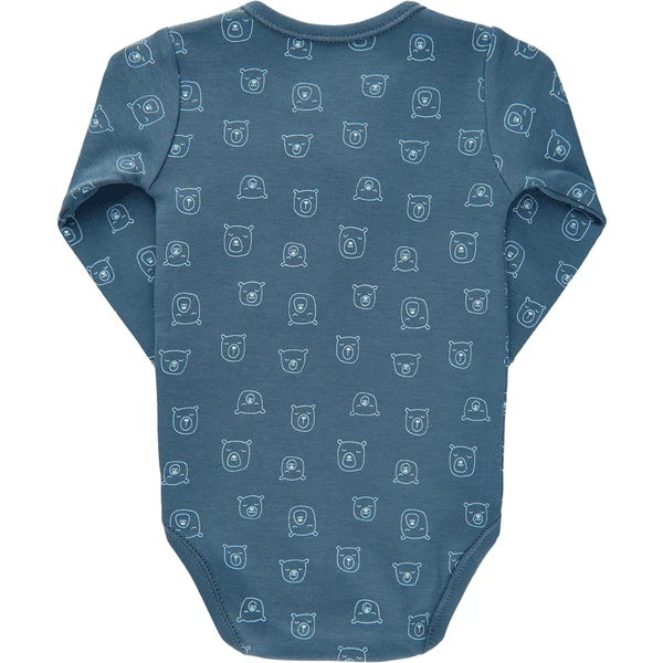 FIXONI Lange Mouw Body China Blauw - Afbeelding 4