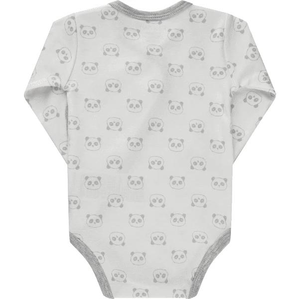 FIXONI Lange Mouw Body Grijs GemĂȘleerd - Afbeelding 2