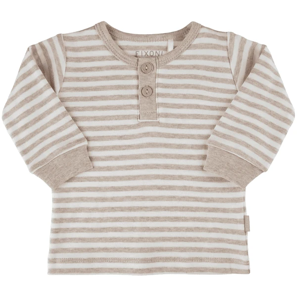 FIXONI Shirt Met Lange Mouwen Sand Melnage - Afbeelding 3