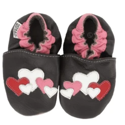 HOBEA-Duitsland Trainers Harten Donker Bruin