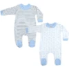 Hut Pyjama 2-pack Blauw